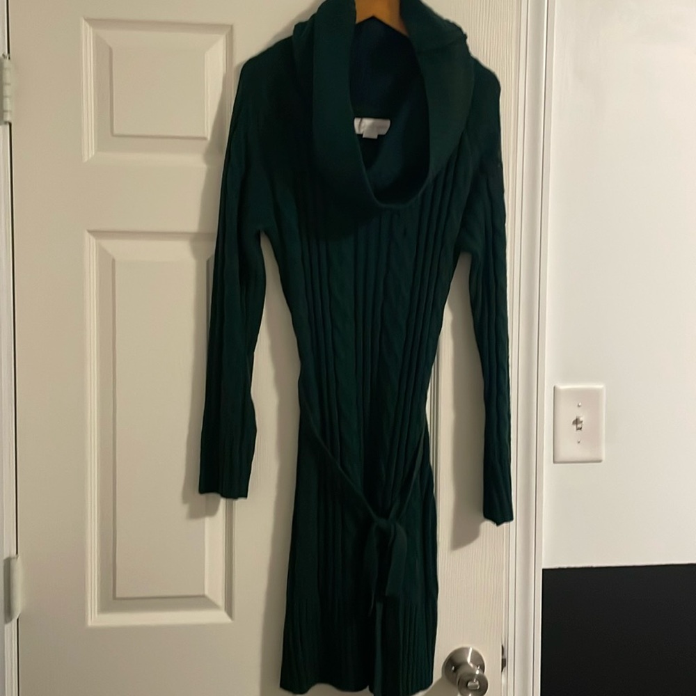 Jessica Simpson cable knit sweater dress